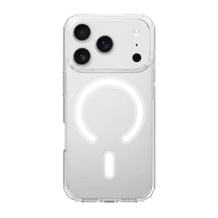 iPhone 17 PRO Compatible Magnetic Wireless Charging TPU Bumper Case For iPhone 17 PRO In Clear - Premium Protection by CELL DEMAND