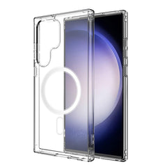 Magnetic Wireless Charging TPU Bumper Case For Samsung S 23 Ultra In Clear - Premium & Reliable | CELL DEMAND Official