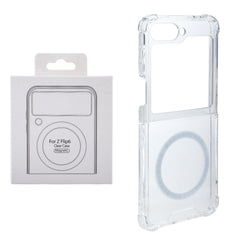 Magnetic Wireless Charging TPU Bumper Case For Z FLIP 6 In Clear - Heavy Duty & Reliable | CELL DEMAND Official