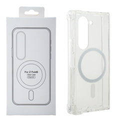 Magnetic Wireless Charging TPU Bumper Case For Z FOLD 6 In Clear - Crystal Clear & Reliable | CELL DEMAND Official