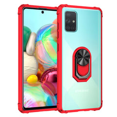 Kickstand Ring Holder TPU Shockproof Case With Magnetic Car MountSAMSUNG GALAXY A51 5G In Red - Heavy Duty & Reliable | CELL DEMAND Official