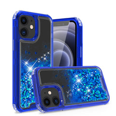 IPHONE 12 MINI Compatible Kickstand Ring Holder TPU Shockproof Case With Magnetic Car MountAPPLE IPHONE 12 MINI In Navy - Shockproof Protection by CELL DEMAND