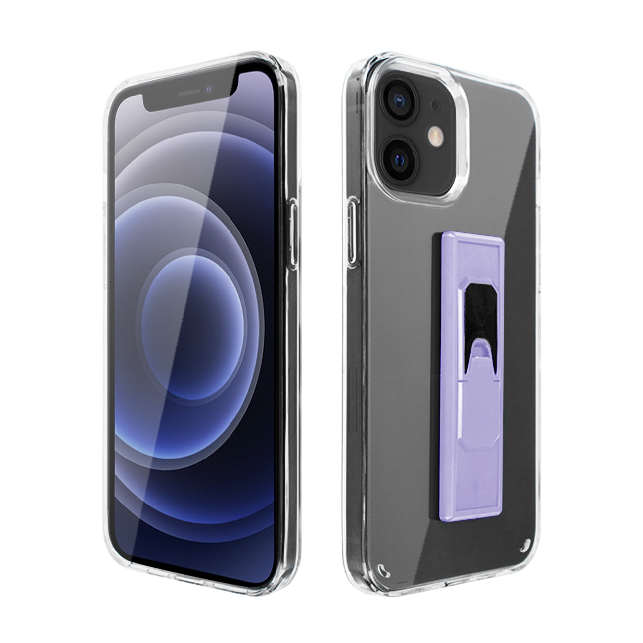 IPHONE 12 MINI Compatible TPU Bumper Shockproof Case With Embedded Coil APPLE IPHONE 12 MINI In Purple - Premium Protection by CELL DEMAND