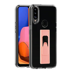 TPU Bumper Shockproof Case With Embedded Coil SAMSUNG GALAXY A20S In Pink - Crystal Clear & Reliable | CELL DEMAND Official