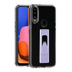 TPU Bumper Shockproof Case With Embedded Coil SAMSUNG GALAXY A20S In Purple - Shockproof & Reliable | CELL DEMAND Official