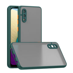 Camera Protection Translucent Case For Samsung Galaxy A20 /M02 In Dark Green - Ultra-Slim & Reliable | CELL DEMAND Official