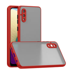 Camera Protection Translucent Case For Samsung Galaxy A20 /M02 In Red - Ultra-Slim & Reliable | CELL DEMAND Official