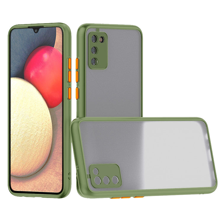 Camera Protection Translucent Case For Samsung Galaxy A20S /M02S In Light Green - Crystal Clear & Reliable | CELL DEMAND Official