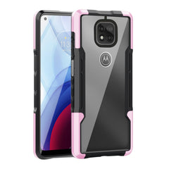 Shockproof Excellent Grip with Silky Feeling for Moto G Power 2021 In Pink - Heavy Duty & Reliable | CELL DEMAND Official