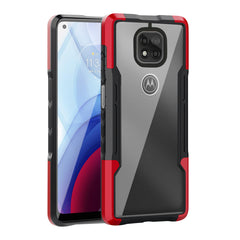 Shockproof Excellent Grip with Silky Feeling for Moto G Power 2021 In Red - Premium & Reliable | CELL DEMAND Official