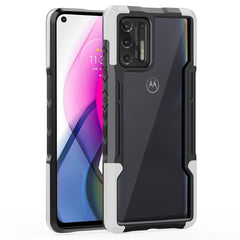 Shockproof Excellent Grip with Silky Feeling for Moto G Stylus 2021 In White - Crystal Clear & Reliable | CELL DEMAND Official