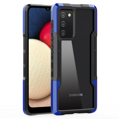 Shockproof Excellent Grip with Silky Feeling for Samsung Galaxy A02S In Blue - Shockproof & Reliable | CELL DEMAND Official