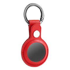 Leather Protective Case for Apple AirTag In Red - Ultra-Slim & Reliable | CELL DEMAND Official