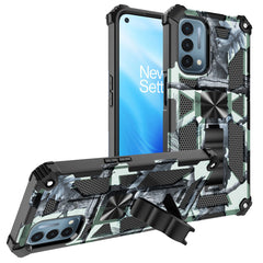 Built-in Kickstand TPU Case with Magnetic Mount for ONEPLUS NORD N200 5G in Tree leaf patterns - Premium & Reliable | CELL DEMAND Official