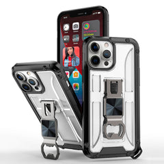 IPHONE 13 Pro Compatible Kickstand Ring Holder/Bottle Opener with Magnetic Car Mount for APPLE IPHONE 13 Pro - Durable Protection by CELL DEMAND
