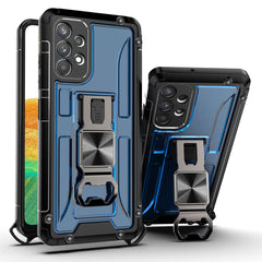 Kickstand Ring Holder/Bottle Opener with Magnetic Car Mount for Samsung Galaxy A33 5G In - Crystal Clear & Reliable | CELL DEMAND Official