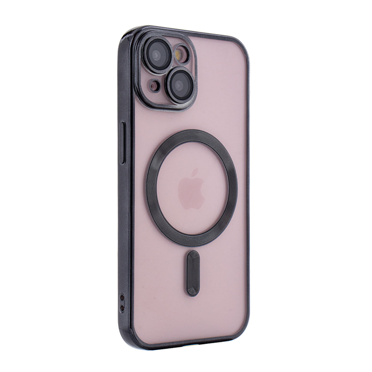 iPhone 15  Compatible Magnetic Wireless Charging TPU Bumper Case For iPhone 15 In Black - Premium Protection by CELL DEMAND