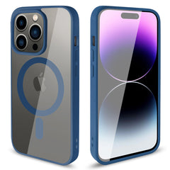 iPhone 14 Pro Compatible Transparent Back Cover Phone Shell fashion design magnetic 2 in 1 mobile phone case for iPhone 14 Pro - Crystal Clear Protection by CELL DEMAND