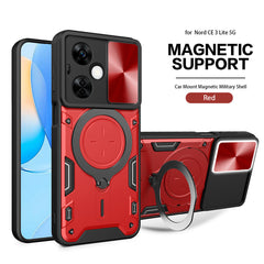 TPU PC Shockproof Magnetic Phone Case with Free Adjustment Ring Holder For ONEPLUS NORD N30 5G in - Ultra-Slim & Reliable | CELL DEMAND Official