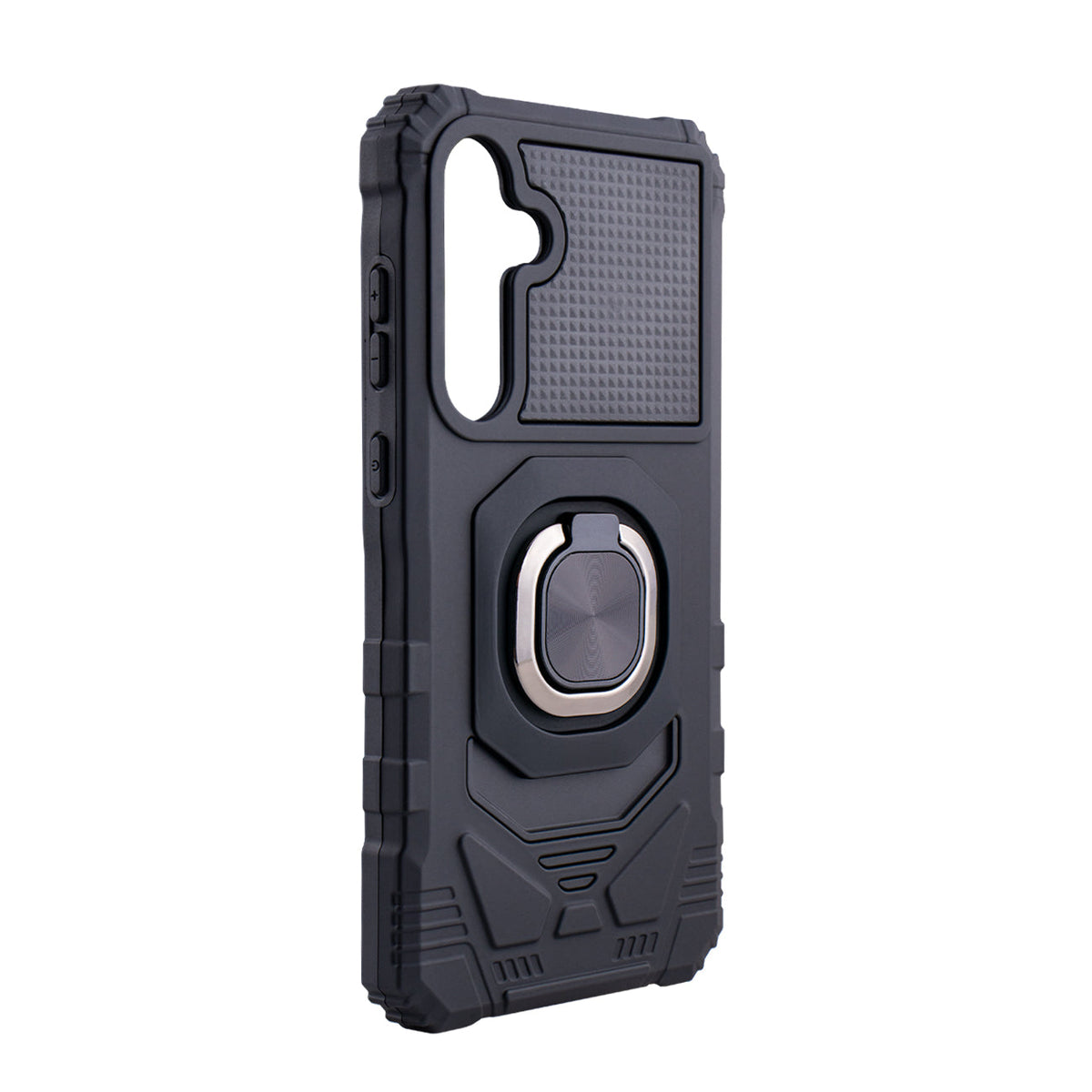 Kickstand Ring Holder TPU Shockproof Case for Samsung Galaxy A55 in Black - Premium & Reliable | CELL DEMAND Official