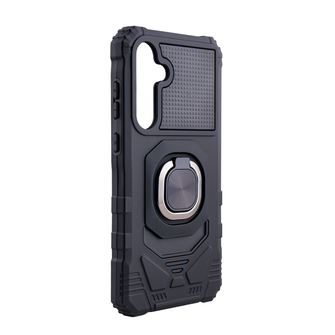 Kickstand Ring Holder TPU Shockproof Case for Samsung Galaxy A55 in Black - Premium & Reliable | CELL DEMAND Official