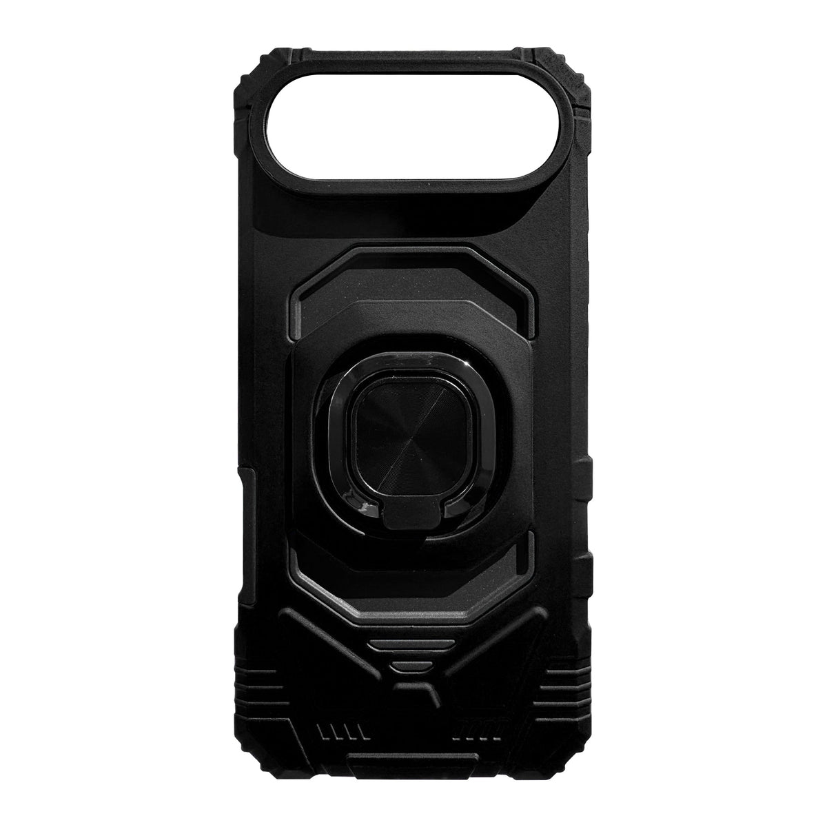 iPhone 17  Compatible Kickstand Ring Holder TPU Shockproof Case for iPhone 17 AIR in Black - Durable Protection by CELL DEMAND