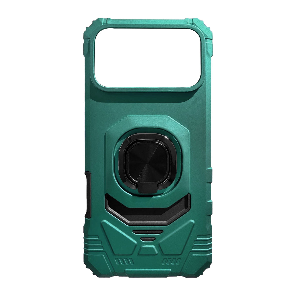 IPHONE 17 MAX Compatible Kickstand Ring Holder TPU Shockproof Case for IPHONE 17 MAX in Green - Ultra-Slim Protection by CELL DEMAND