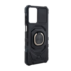 Kickstand Ring Holder TPU Shockproof Case for Motorola Moto G PLAY 5G (2024) in BLACK - Shockproof & Reliable | CELL DEMAND Official