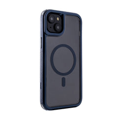 iPhone 15 Plus Compatible Heavy Duty 3-in-1 Hybrid Shockproof Anti-Fall Protective Magnetic Case for iPhone 15 Plus in Blue - Premium Protection by CELL DEMAND