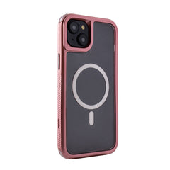 iPhone 15 Plus Compatible Heavy Duty 3-in-1 Hybrid Shockproof Anti-Fall Protective Magnetic Case for iPhone 15 Plus in Pink - Crystal Clear Protection by CELL DEMAND
