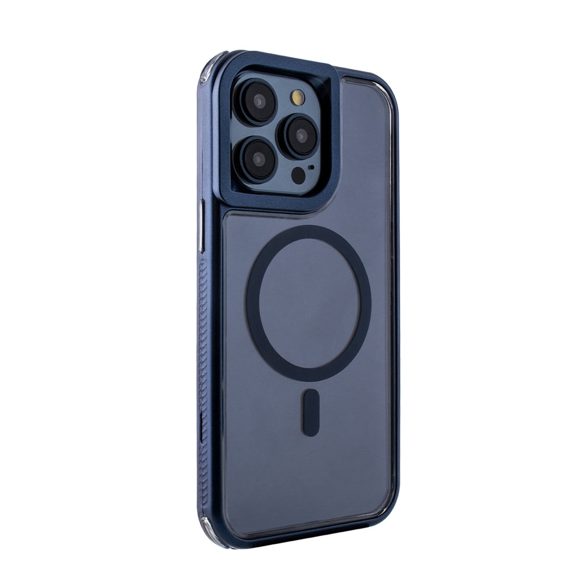 iPhone 15  Compatible Heavy Duty 3-in-1 Hybrid Shockproof Anti-Fall Protective Magnetic Case for iPhone 15  PRO MAX in Blue - Heavy Duty Protection by CELL DEMAND