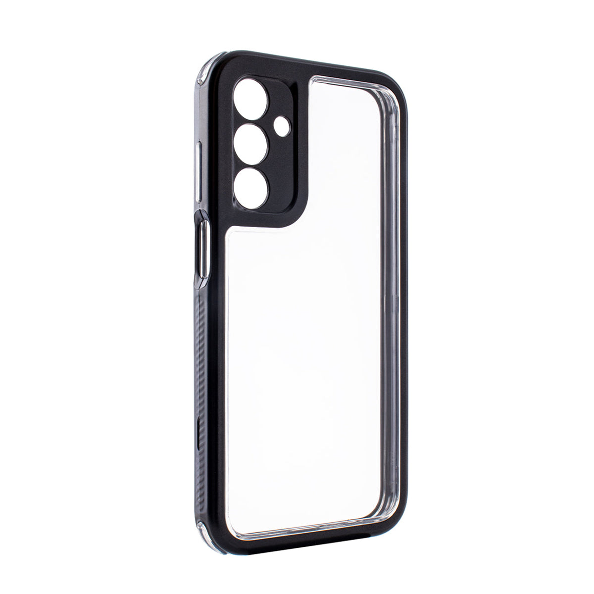 Heavy Duty Transparent Shockproof Protection 3-in-1 Hybrid Protective Case For GALAXY A15 5G In Black - Premium & Reliable | CELL DEMAND Official