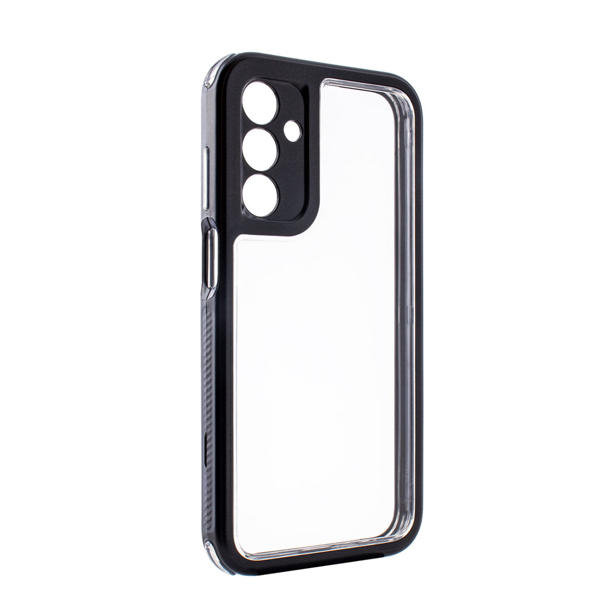 Heavy Duty Transparent Shockproof Protection 3-in-1 Hybrid Protective Case For GALAXY A15 5G In Black - Premium & Reliable | CELL DEMAND Official