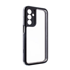 Heavy Duty Transparent Shockproof Protection 3-in-1 Hybrid Protective Case For GALAXY A15 5G In Black - Premium & Reliable | CELL DEMAND Official