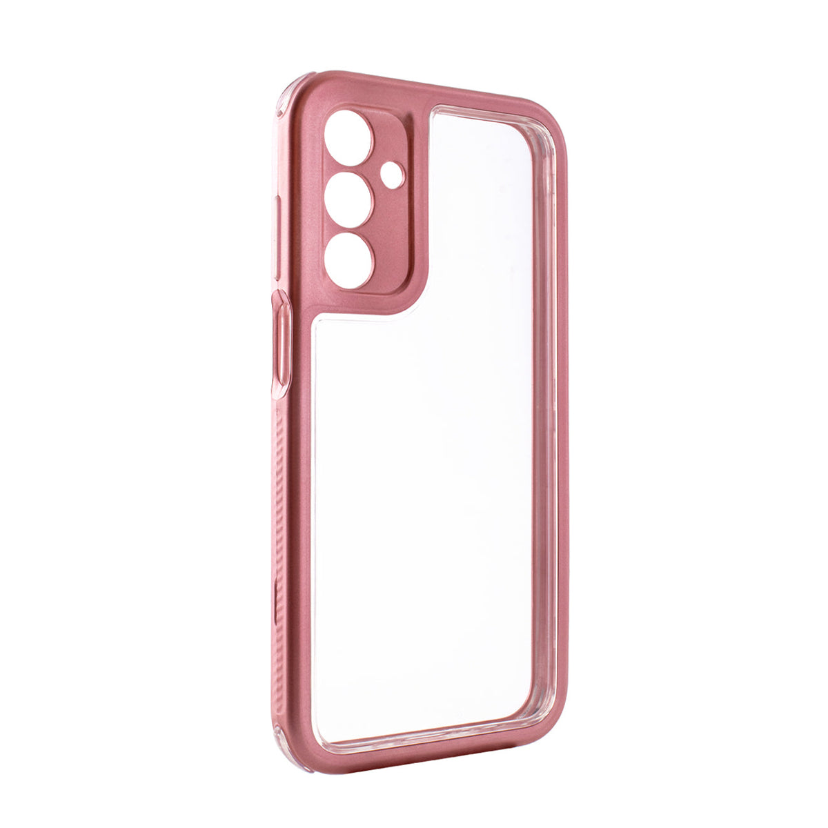 Heavy Duty Transparent Shockproof Protection 3-in-1 Hybrid Protective Case For GALAXY A15 5G In Pink - Shockproof & Reliable | CELL DEMAND Official