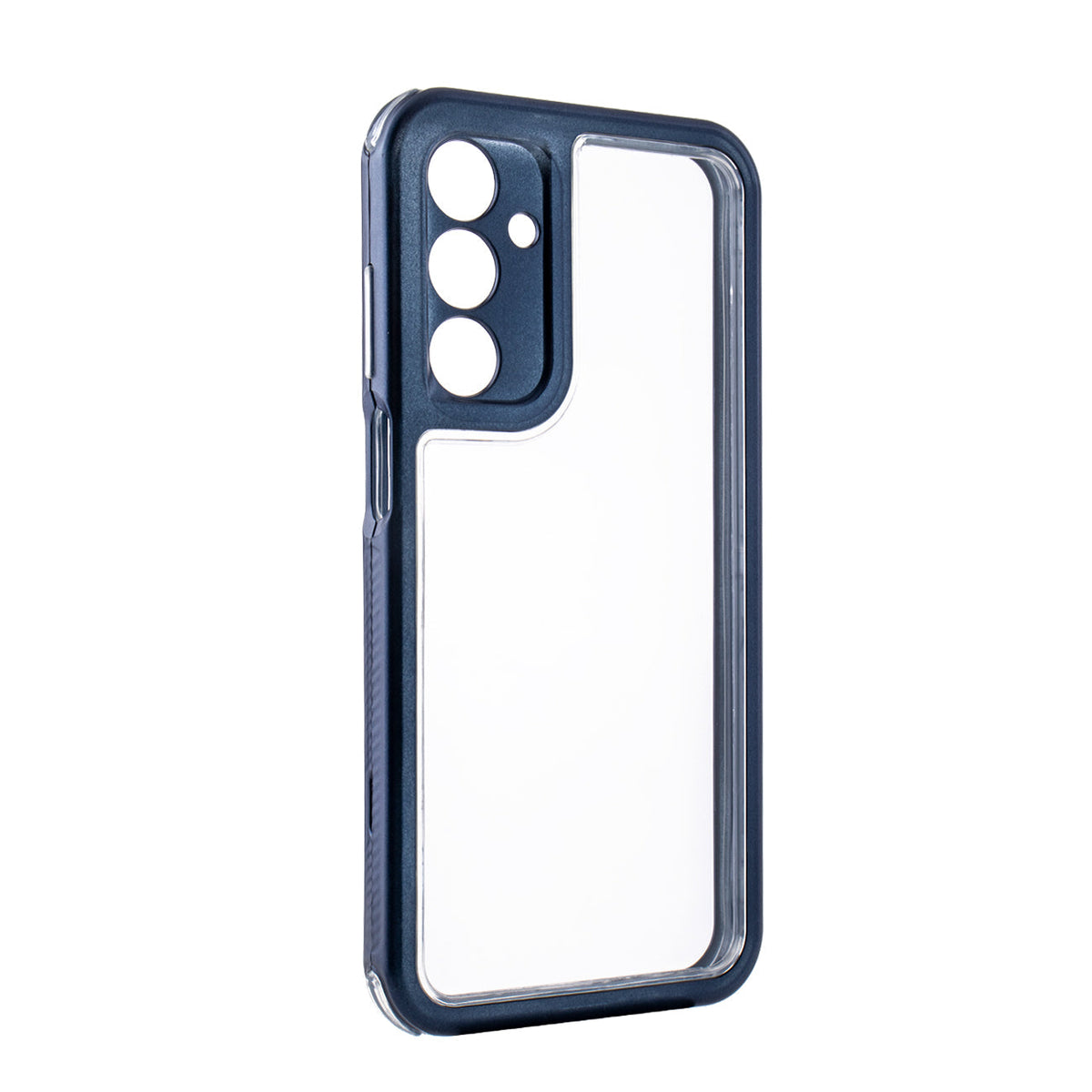 Heavy Duty Transparent Shockproof Protection 3-in-1 Hybrid Protective Case For GALAXY A25 5G In Blue - Crystal Clear & Reliable | CELL DEMAND Official