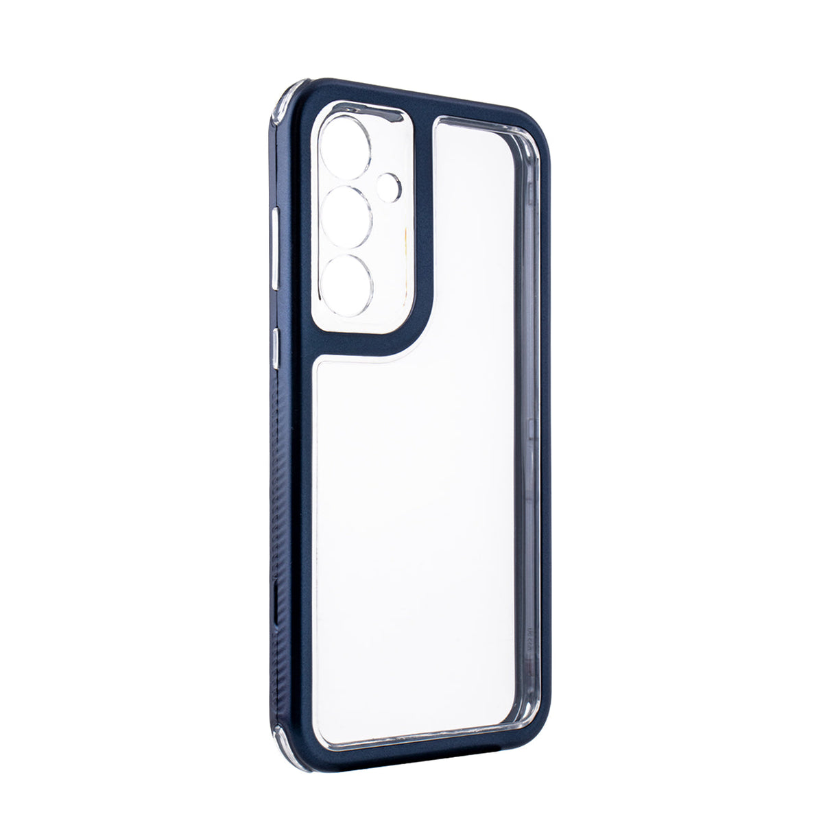 Heavy Duty Transparent Shockproof Protection 3-in-1 Hybrid Protective Case For GALAXY A35 5G In Blue - Crystal Clear & Reliable | CELL DEMAND Official