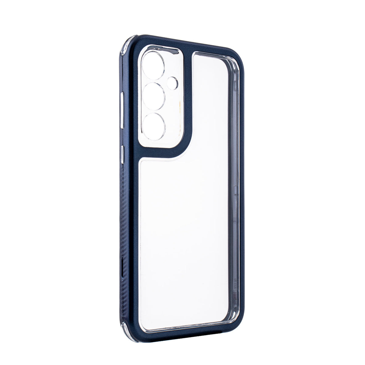 Heavy Duty Transparent Shockproof Protection 3-in-1 Hybrid Protective Case For GALAXY A35 5G In Blue - Crystal Clear & Reliable | CELL DEMAND Official