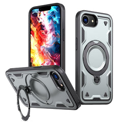 iPhone 16 Compatible 360¡ã Rotating Magnetic Versatile Stand Gray Compatible with iPhone 16E - Premium Protection by CELL DEMAND
