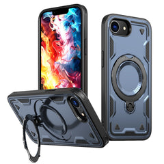 iPhone 16 Compatible 360¡ã Rotating Magnetic Versatile Stand Gray Compatible with iPhone 16E - Crystal Clear Protection by CELL DEMAND