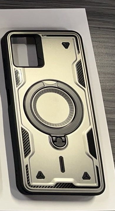 360 Degree Rotating Magnetic Versatile Stand Gray Compatible with iPhone Samsung Galaxy A06 - Ultra-Slim & Reliable | CELL DEMAND Official