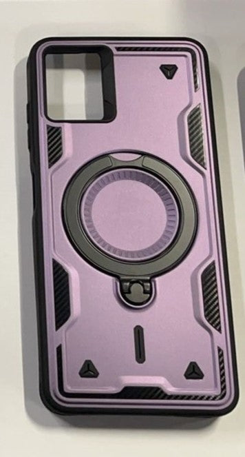 360 Degree Rotating Magnetic Versatile Stand Purple Compatible with iPhone Samsung Galaxy A06 - Ultra-Slim & Reliable | CELL DEMAND Official
