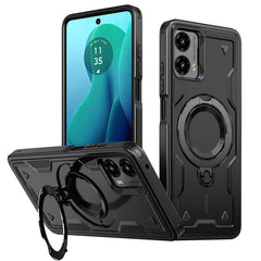360¡ã Rotating Magnetic Versatile Stand Black Compatible with SAMSUNG A07 ,  PC73-SAMA07-4GBK - Ultra-Slim & Reliable | CELL DEMAND Official