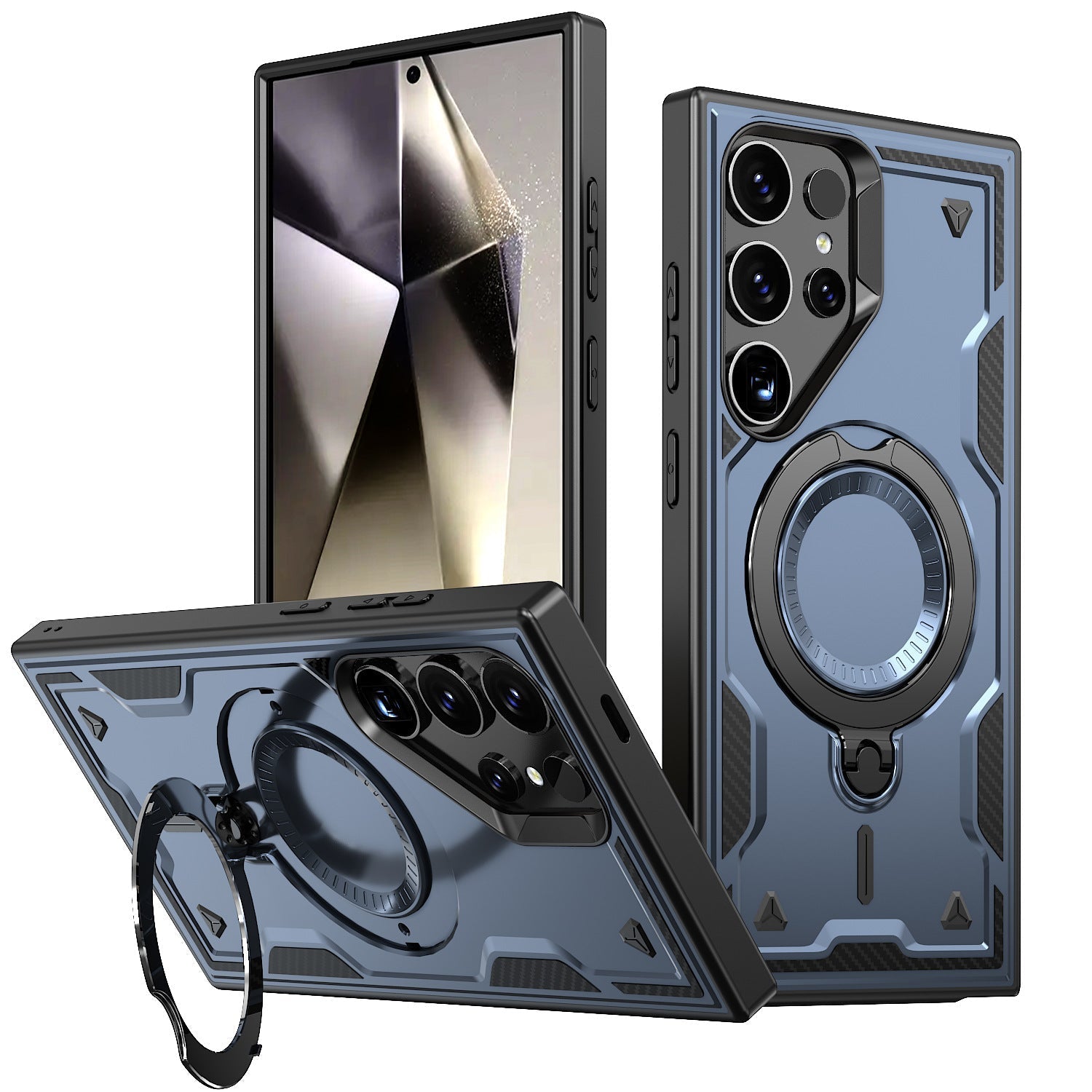 360 Degree Rotating Magnetic Versatile Stand Compatible with Samsung Galaxy A35 5G - Premium & Reliable | CELL DEMAND Official