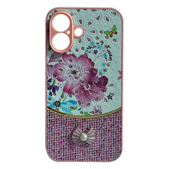 iPhone 16 Plus Compatible Sparkle Glitter Bling  Phone Case in Pink With Colorful Cover For iPhone 16 Plus - Ultra-Slim Protection by CELL DEMAND