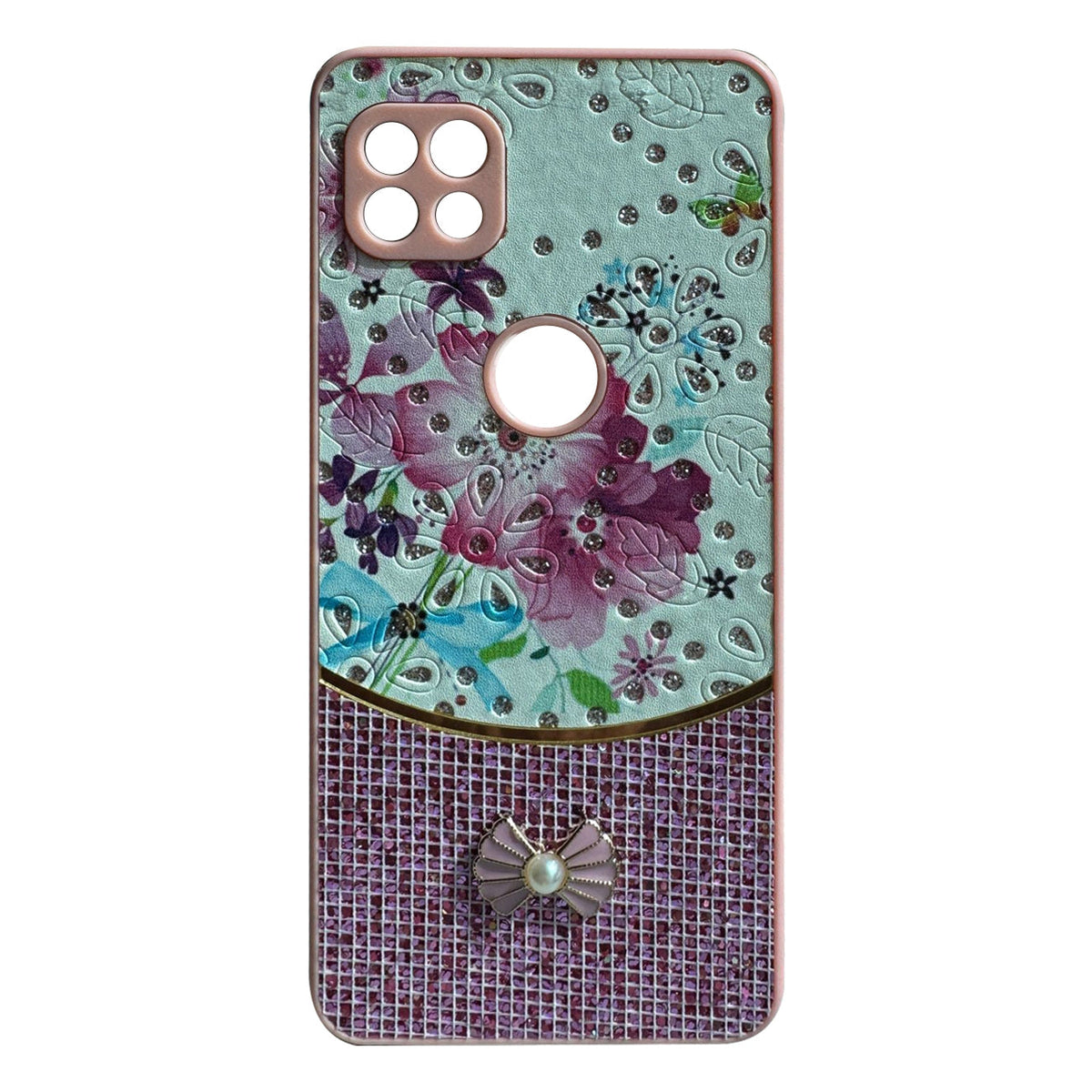 Sparkle Glitter Bling  Phone Case in Pink With Colorful Cover For Motorola Moto G 5G - Crystal Clear & Reliable | CELL DEMAND Official