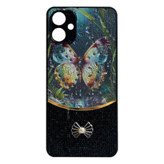 Sparkle Glitter Bling  Phone Case in Black With Colorful Cover For Galaxy A06 - Durable & Reliable | CELL DEMAND Official