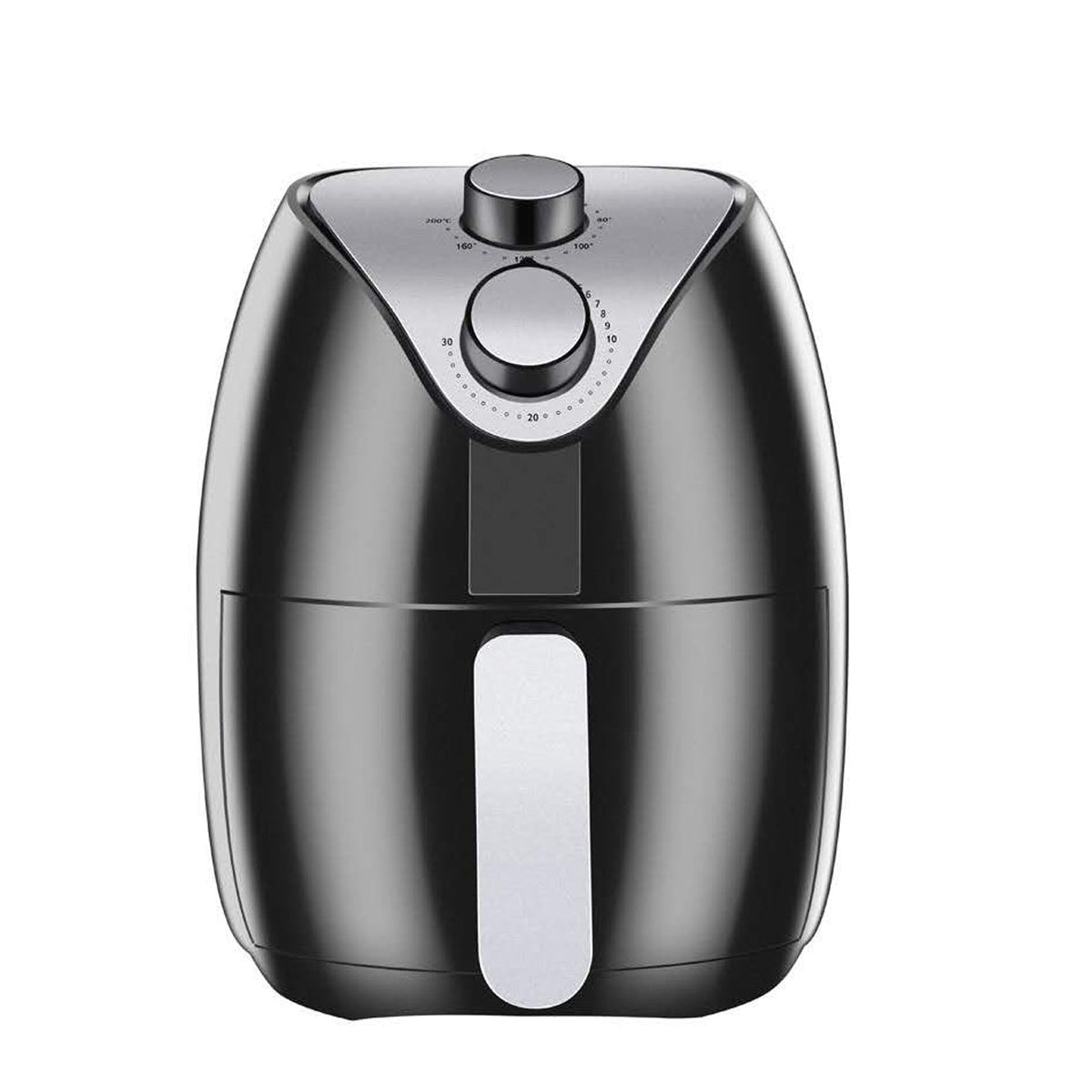 2.8 L Air Fryer with Real Cook Technology In Black - Premium & Reliable | CELL DEMAND Official