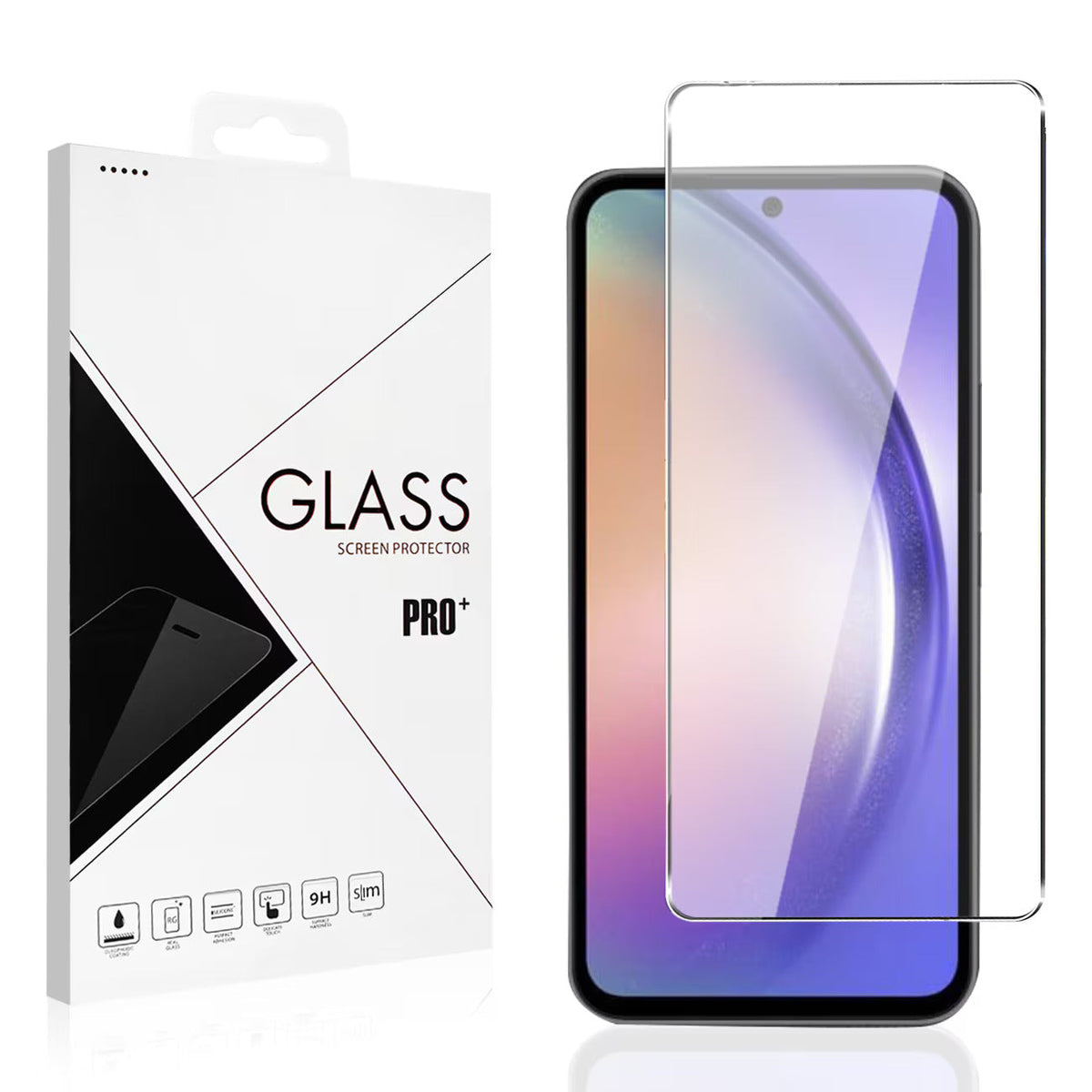 2.5D Super Durable Glass SAMSUNG GALAXY A55 5G In Clear - Durable & Reliable | CELL DEMAND Official