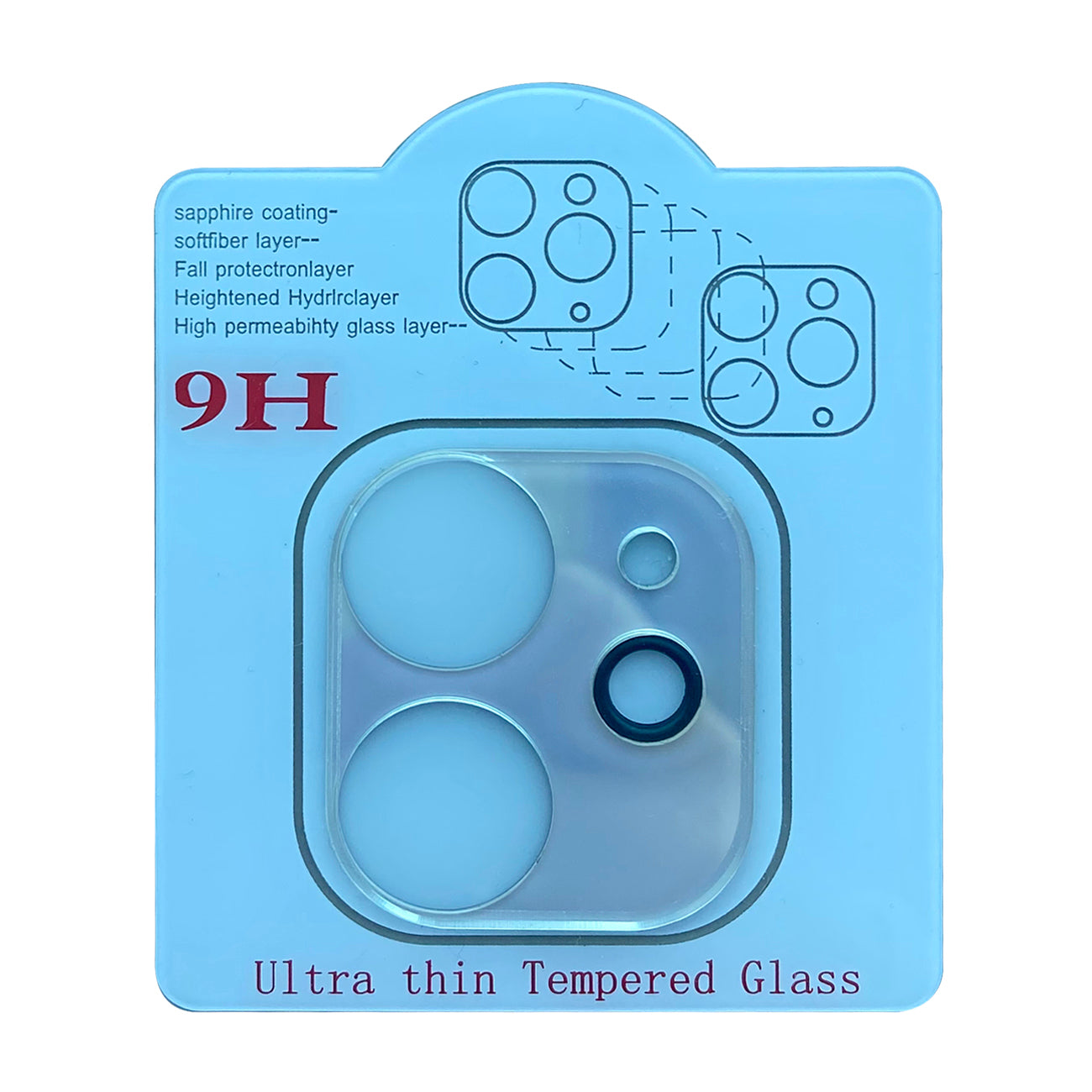 iPhone 11  Compatible Camera Protector for iPhone 11 In White - Durable Protection by CELL DEMAND